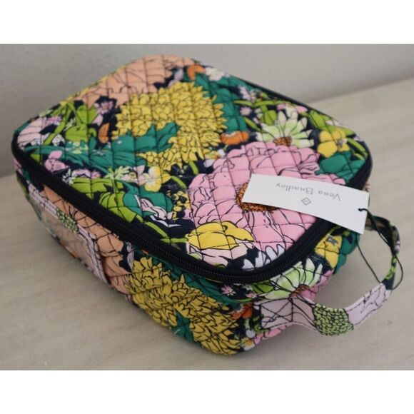 Vera Bradley 28449-12730 Bloom Bloom Pink Multi Quilted Lunch Bunch Lunch Bag - Picture 9 of 12